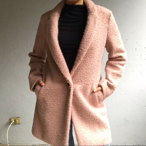 pink midi coat - Picture 6 of 10
